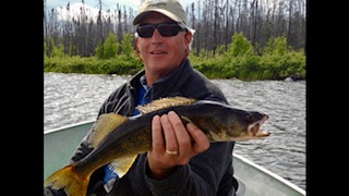 Fishing in Reindeer Lake