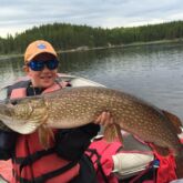 Kid Fishing for Northern Pike
