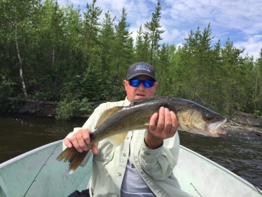 Fishing in Reindeer Lake