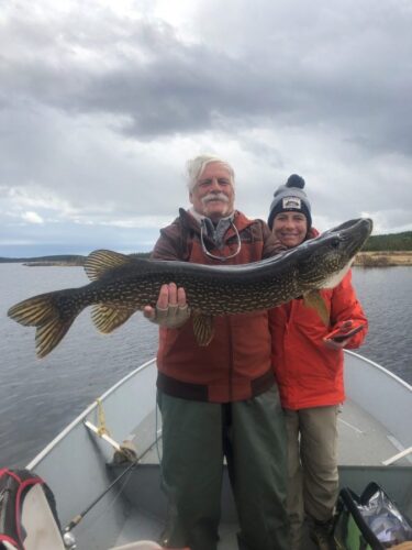 Northern Pike Fishing on Reindeer Lake